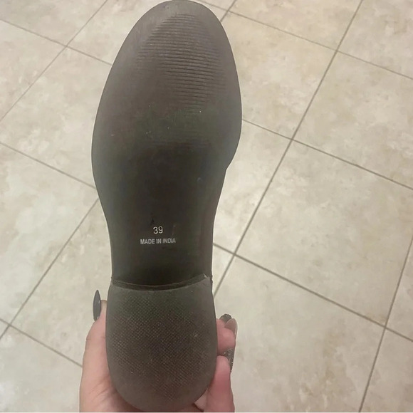 Kurt Geiger Carvela Toby Women’s 8.5 Brown Leather Chelsea Boots 51807 - Picture 7 of 8